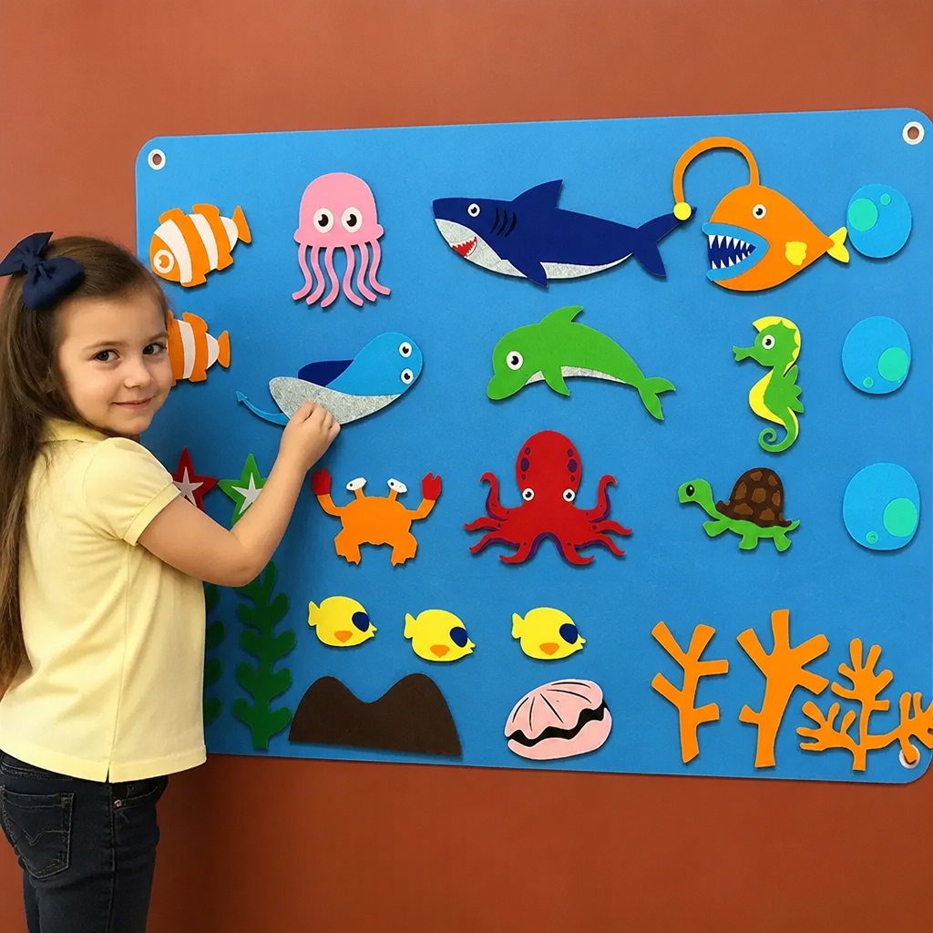 Story Worlds - Learning based felt board