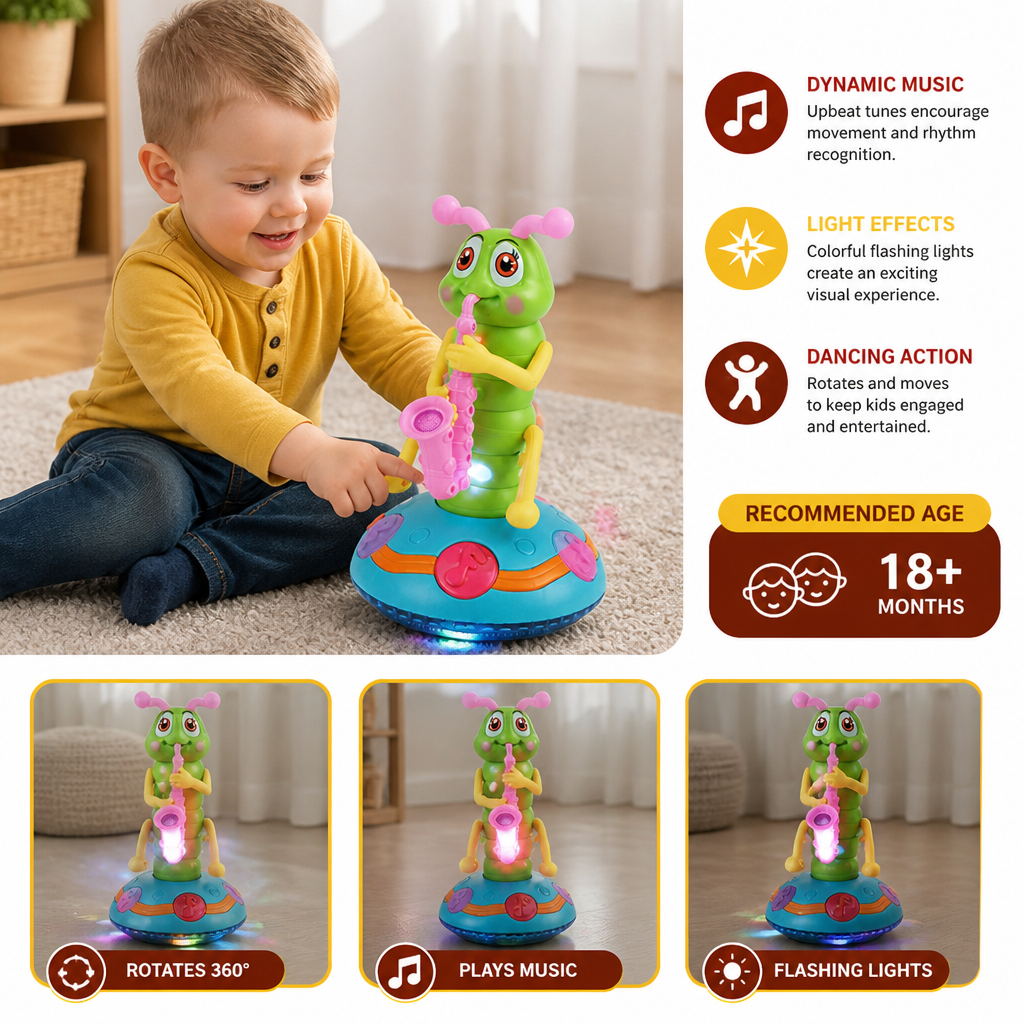 Dancing Saxophone Caterpillar