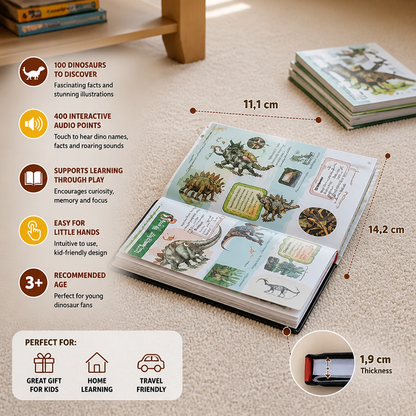 Interactive Talking Dinosaur Encyclopedia Book