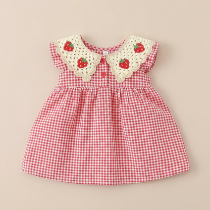 Strawberry Picnic Dress