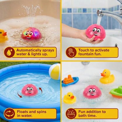 Magic Spray Ball – Interactive Water Toy for Fun Bath Time & Entertainment