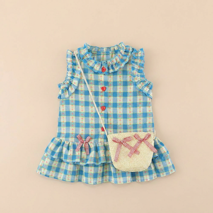 Sweet Vintage Dress Set & Bag