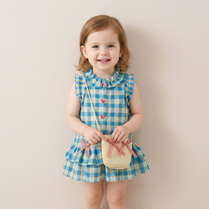 Sweet Vintage Dress Set & Bag