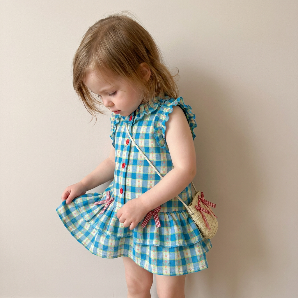 Sweet Vintage Dress Set & Bag