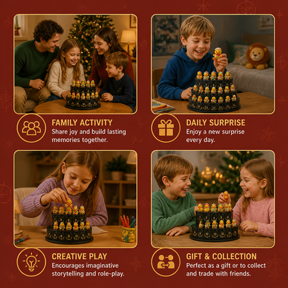 24-Day Magic Duck Advent Calendar with Collectible Mini Figurines