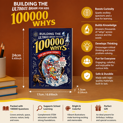 100,000 Whys – Kids’ Questions & Facts Book