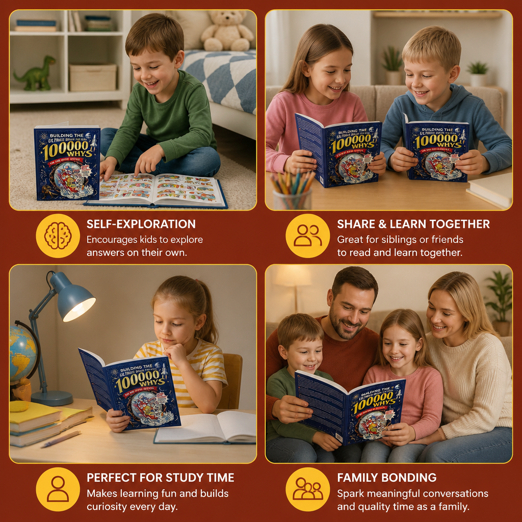 100,000 Whys – Kids’ Questions & Facts Book