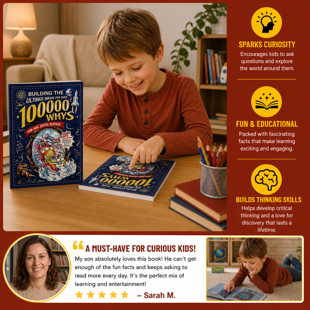 100,000 Whys – Kids’ Questions & Facts Book