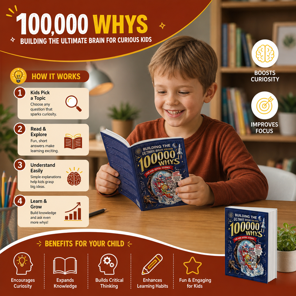 100,000 Whys – Kids’ Questions & Facts Book
