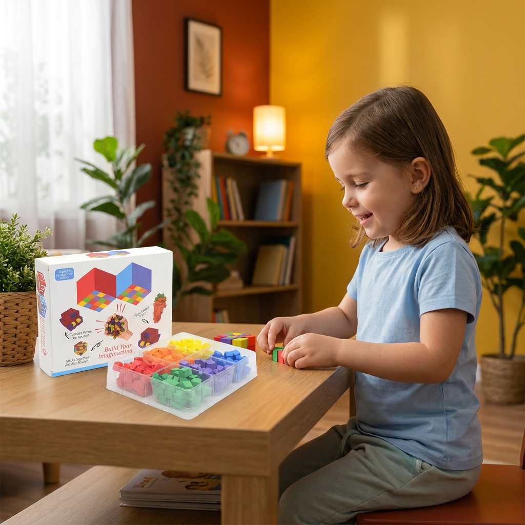 Creative Sensory Sticky Cubes