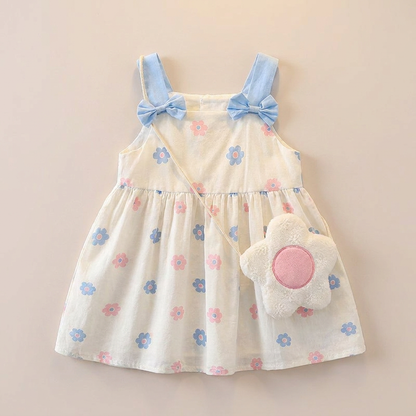 Soft Petal Dress Set