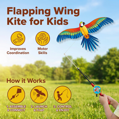 Flapping Wing Kite for Kids – Improves Coordination & Motor Skills