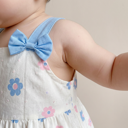 Soft Petal Dress Set