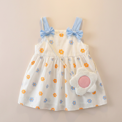 Soft Petal Dress Set
