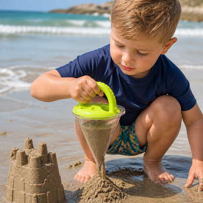Kids Beach Sand Funnel Toy for Drawing and Pouring