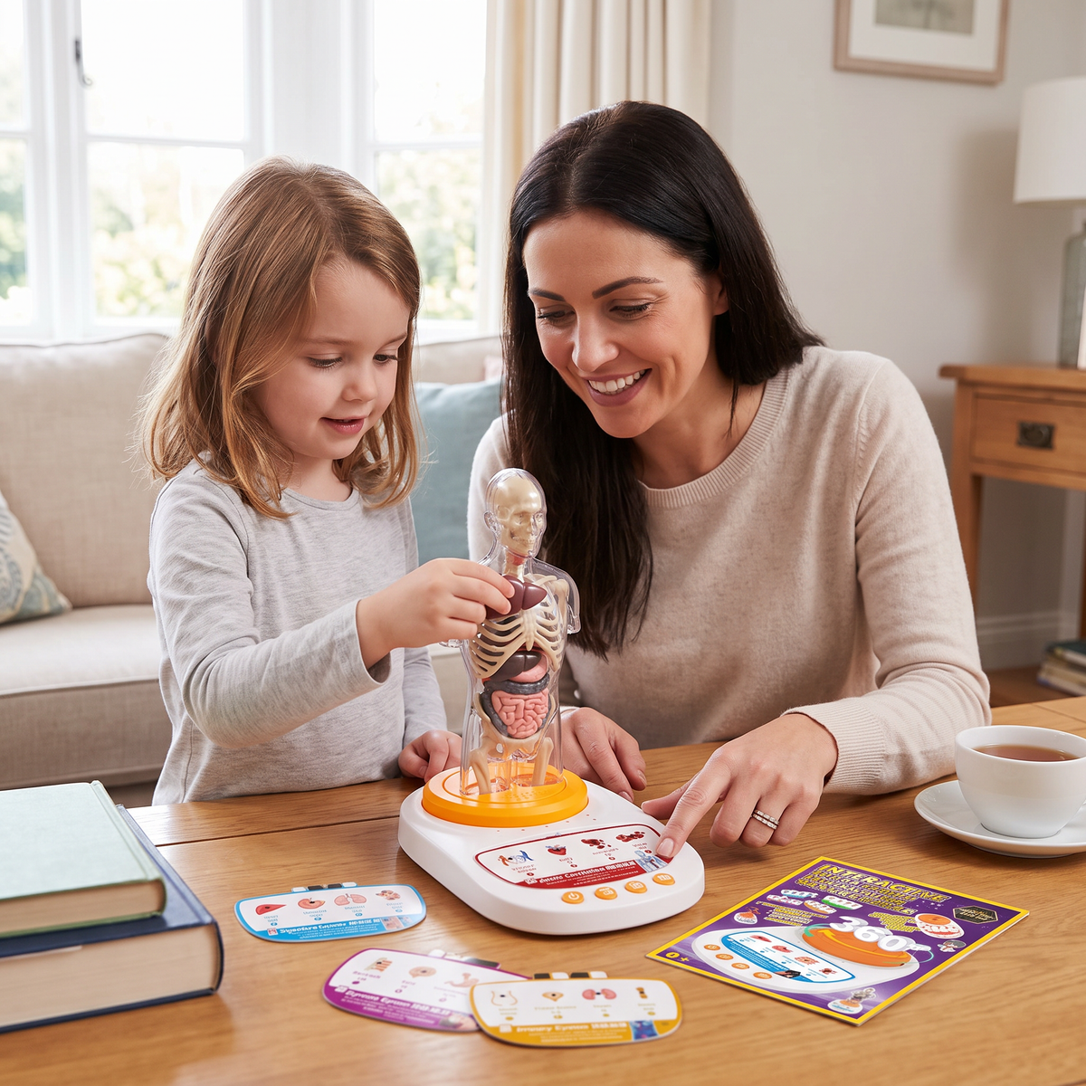 Interactive Talking Anatomical Model with Removable Organs & Audio-Guided Learning