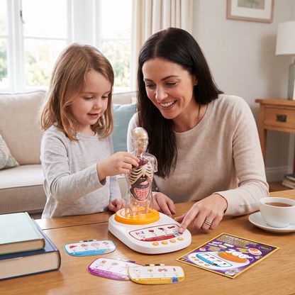Interactive Talking Anatomical Model with Removable Organs & Audio-Guided Learning