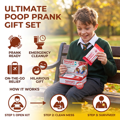 Funny Shart Survival Kit – Ultimate Poop Prank Gift Set
