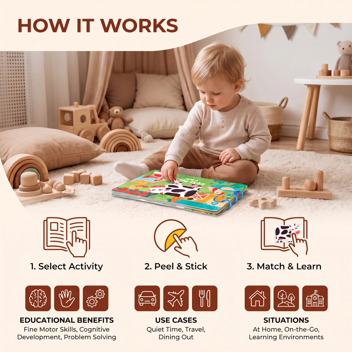 Montessori Children's Employment Discovery Book
