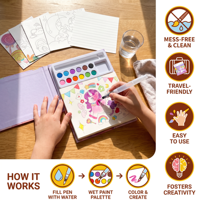 All-in-One Watercolour Painting Book