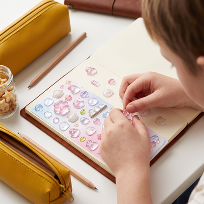 3D Squishy Pet Paw Stickers – Cute Puffy Stickers for Kids