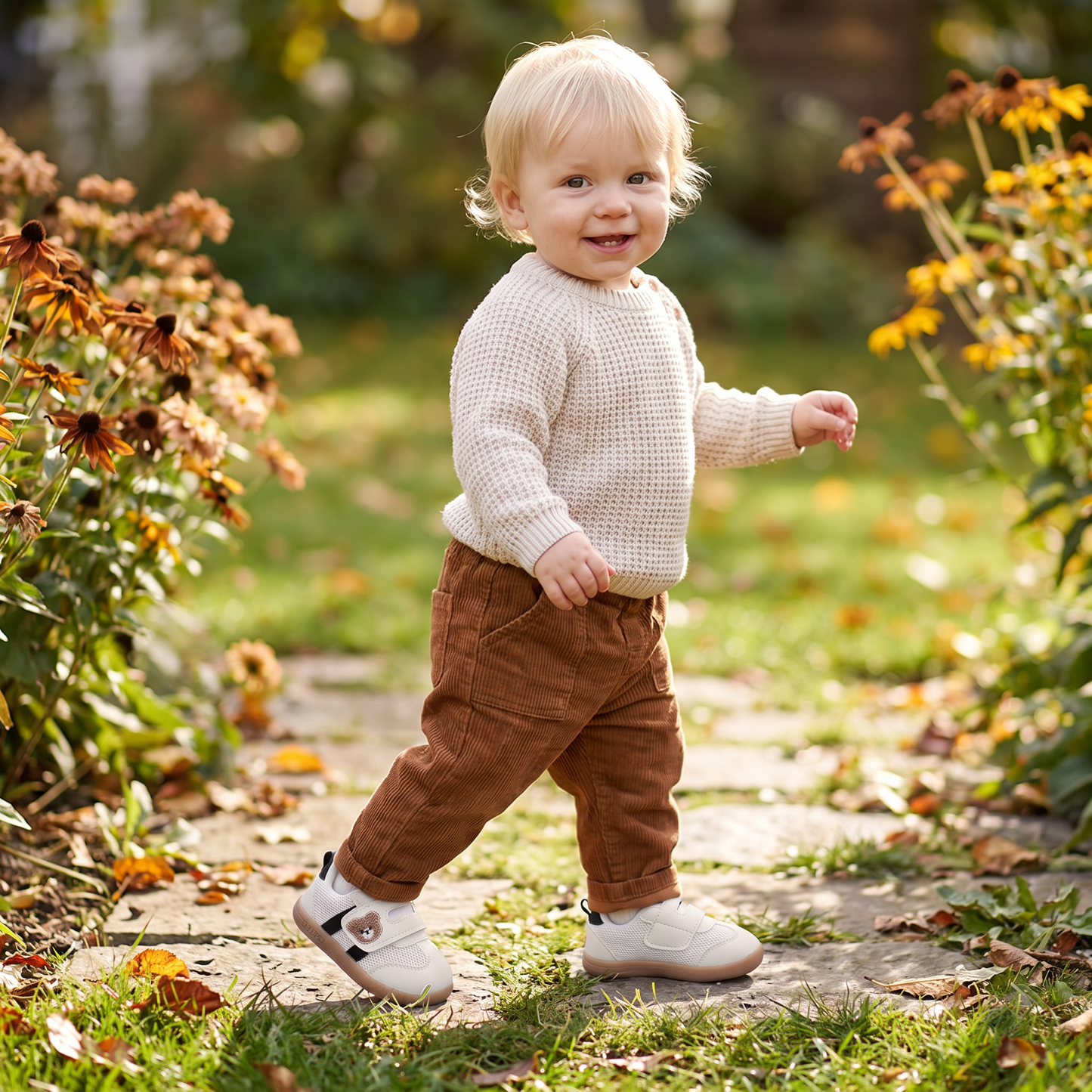 Breathable Baby & Toddler First Walking Shoes – Soft Sole & Non-Slip
