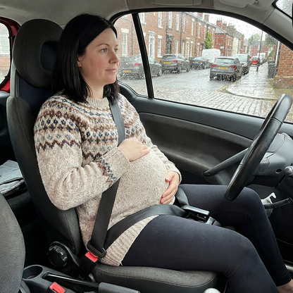 Car Travel Maternity Belly Support Strap – Adjustable & Comfortable Pregnancy Support