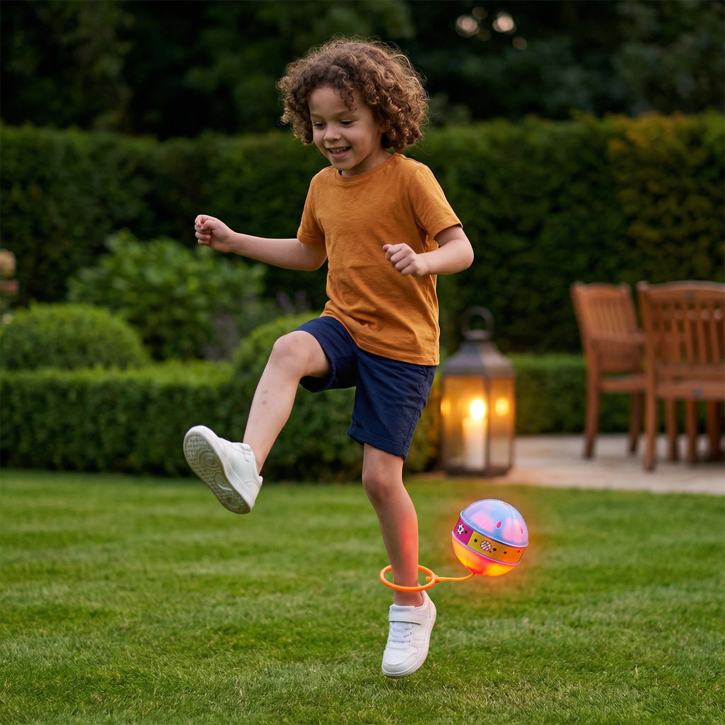 LED Ankle Skip Ball – Interactive Jumping Toy for Kids