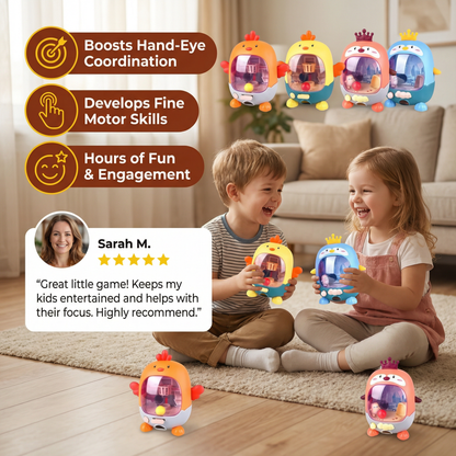 Interactive Chicken Ball Game for Kids – Aim, Shoot & Score Learning Toy