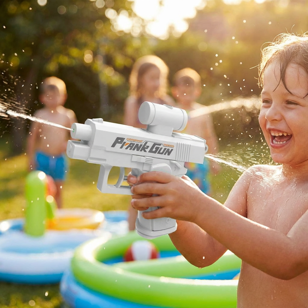 Double-Sided Prank Water Gun for Kids – Mini Water Fun Toy
