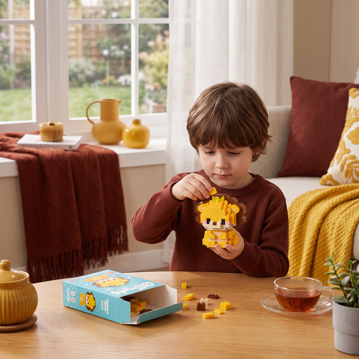 Adorable Animal Building Blocks Advent Calendar for Kids