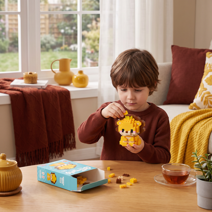 Adorable Animal Building Blocks Advent Calendar for Kids