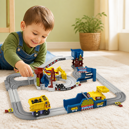 Interactive Electric Quarry Adventure Train Set