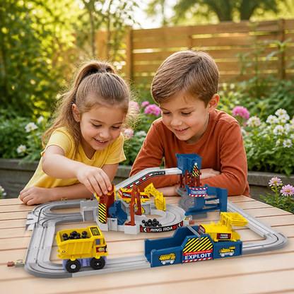 Interactive Electric Quarry Adventure Train Set