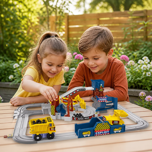 Interactive Electric Quarry Adventure Train Set