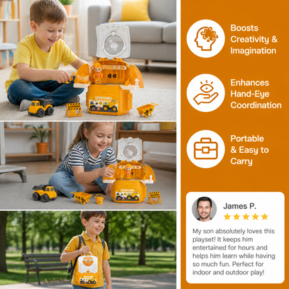 3-in-1 Backpack Playset for on the Go