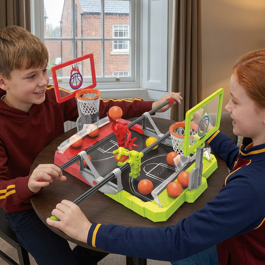 Mini Basketball Battle Game – 2-Player Tabletop Hoops Challenge