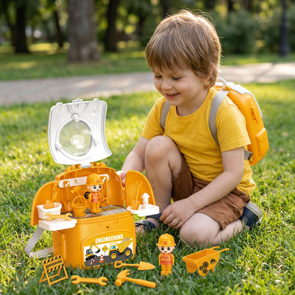 3-in-1 Backpack Playset for on the Go