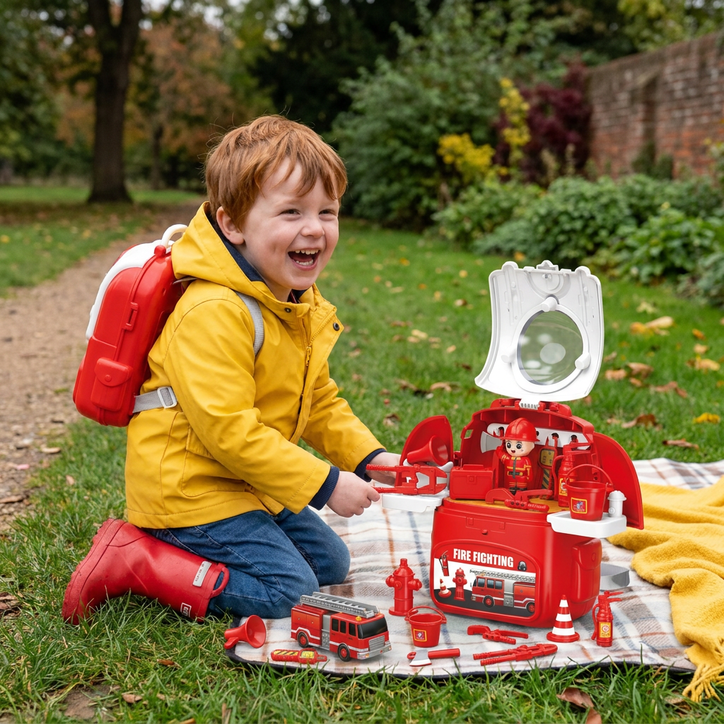 3-in-1 Backpack Playset for on the Go