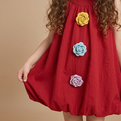 Rosette Elegance Dress