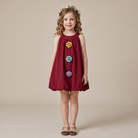 Rosette Elegance Dress