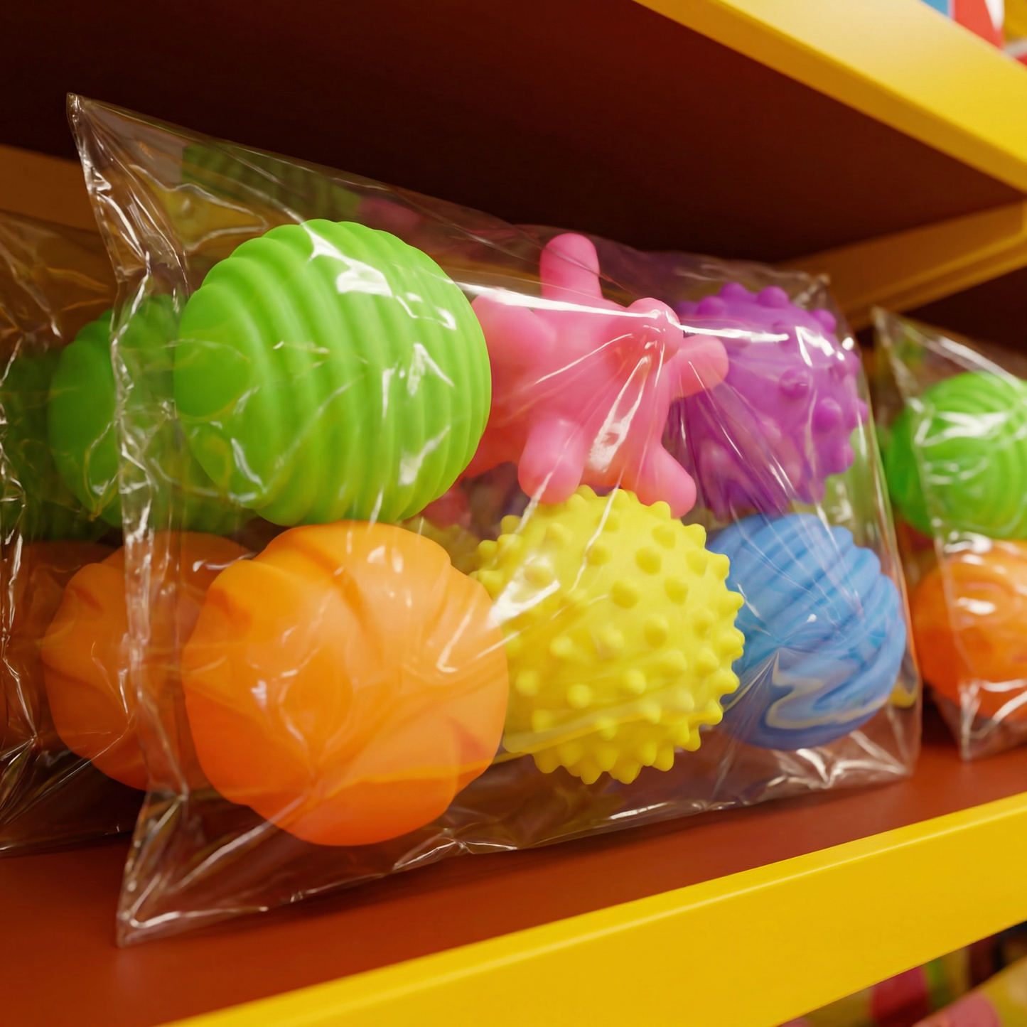 Baby Sensory Balls Set – Textured Touch & Feel Toy for Tactile Development