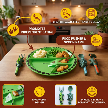 Dino Themed Dining Set