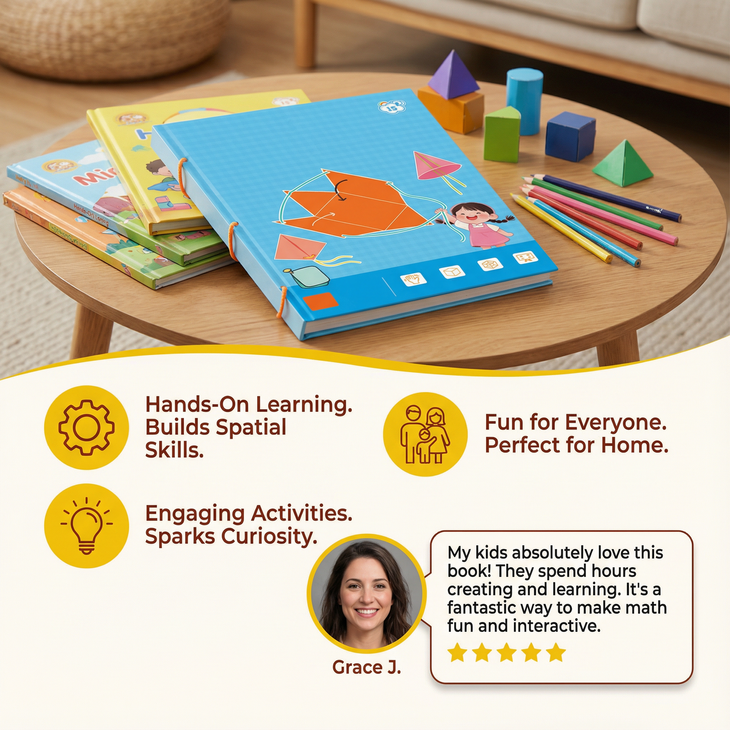 Brilliant geometry textbook for children