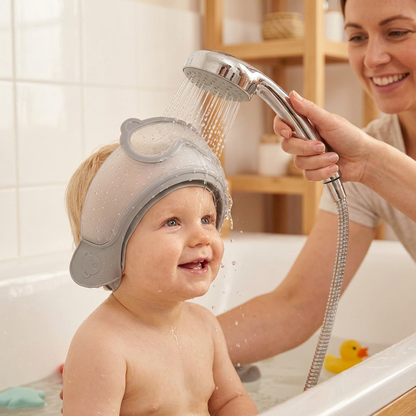 Adjustable Baby Water & Shampoo Visor with 360° Eye & Ear Protection