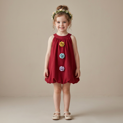 Rosette Elegance Dress