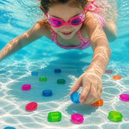 Underwater Search & Find Game With Colourful Gems
