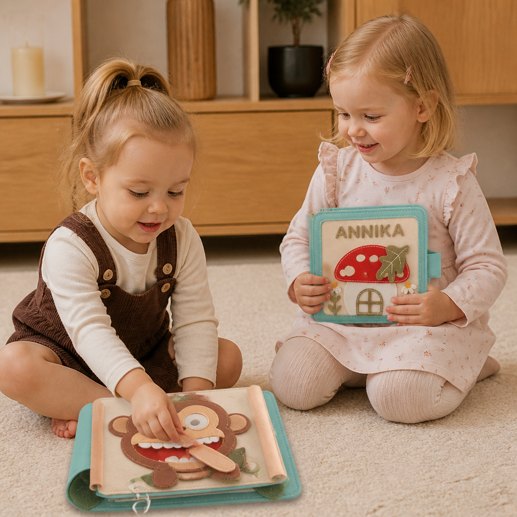 Kids Felt Book Personalized