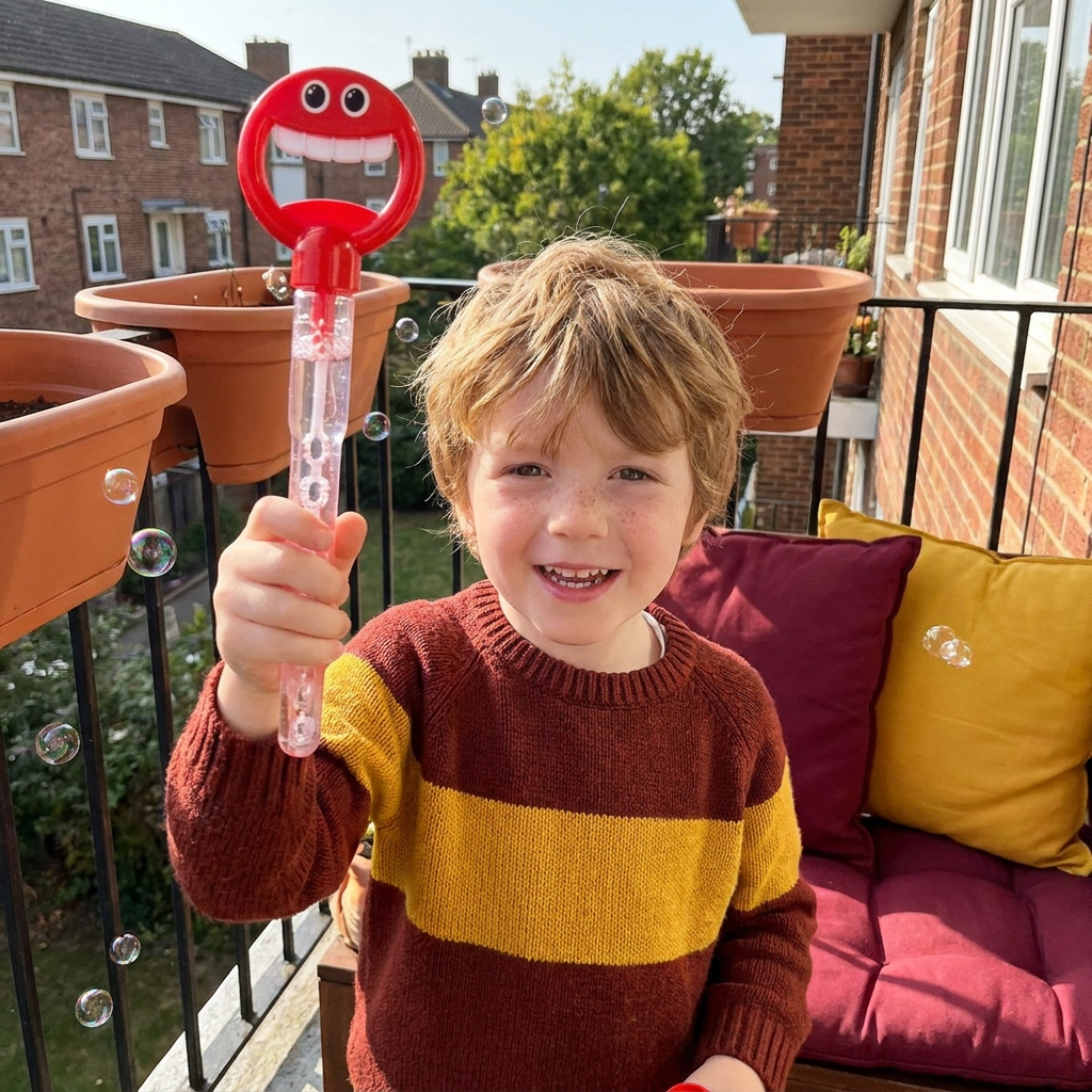 32-Hole Bubble Wand – Giant Bubble Maker for Kids