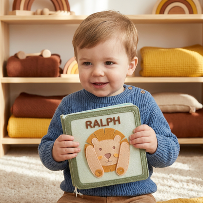 Kids Felt Book Personalized